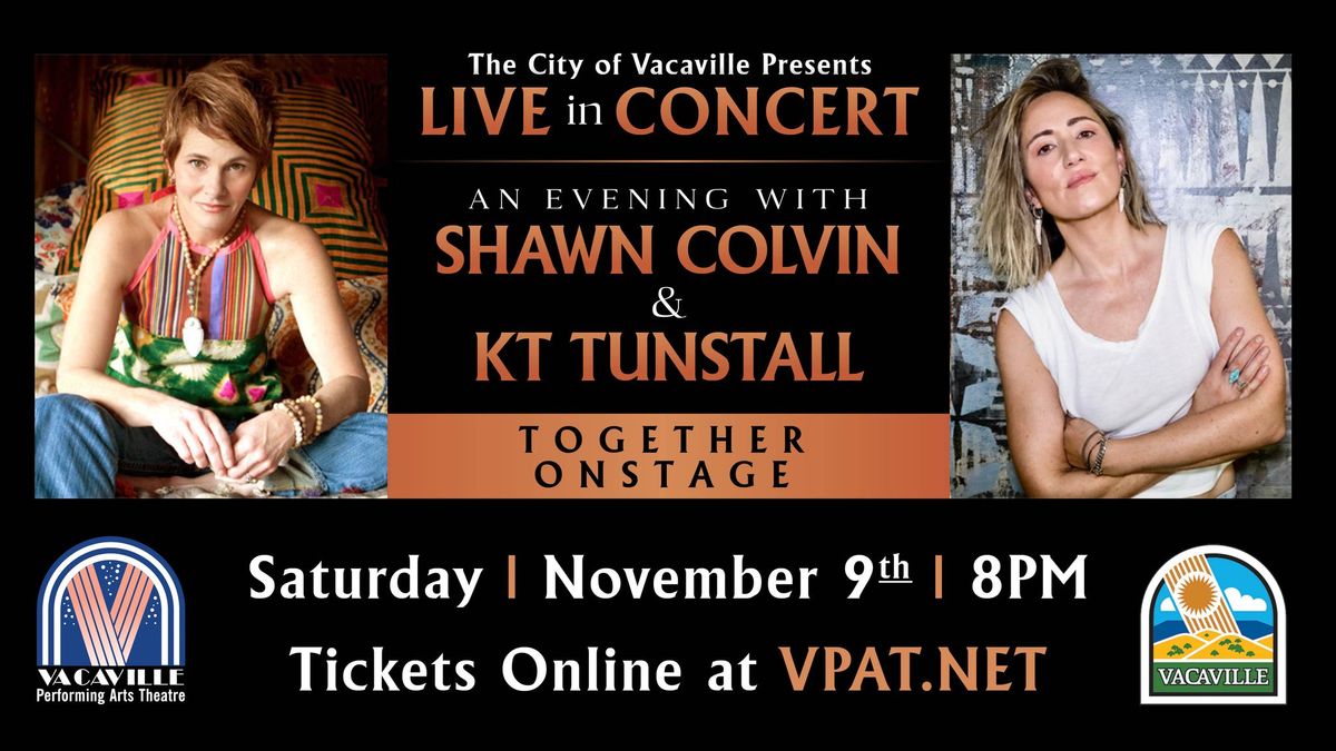 An Evening with Shawn Colvin & KT Tunstall