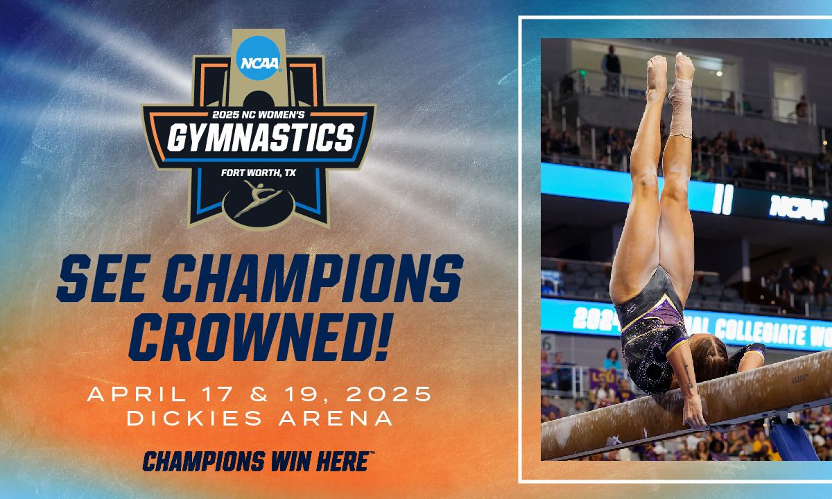 2025 NCAA Womens Gymnastics Championships - Semifinals Session 1 at Dickies Arena