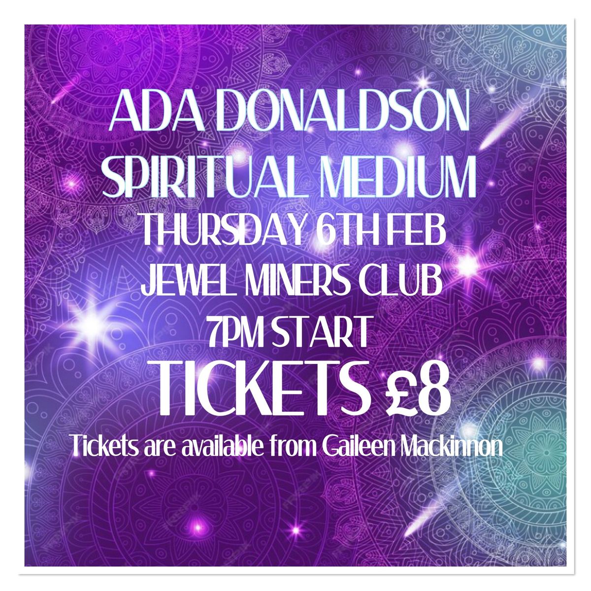 A NIGHT WITH ADA DONALDSON