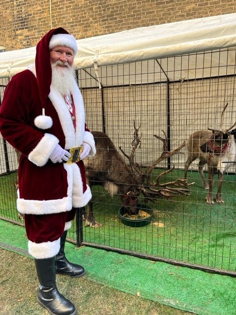 Day after Thanksgiving Santa and his Live Reindeer to visit Fitger's!