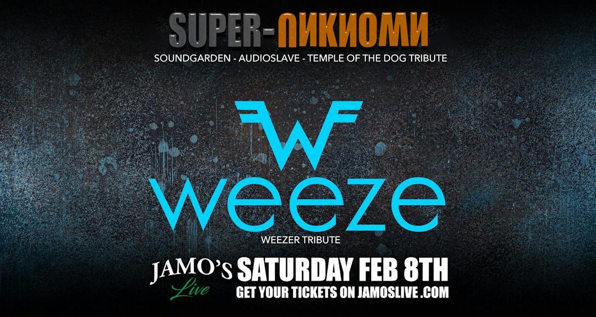 Super Unknown Soundgarden Audio Slave Tribute  w\/ Weeze  at Jamo's Live