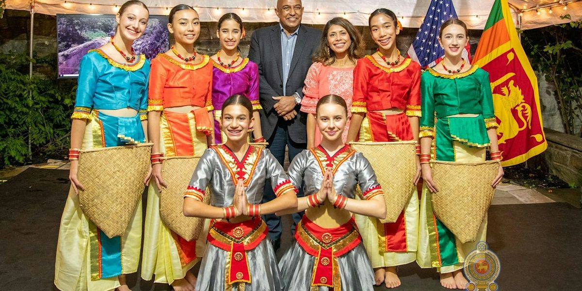 Embassy of Sri Lanka Dinner with the Ambassador & Sri Lankan Music & Dance