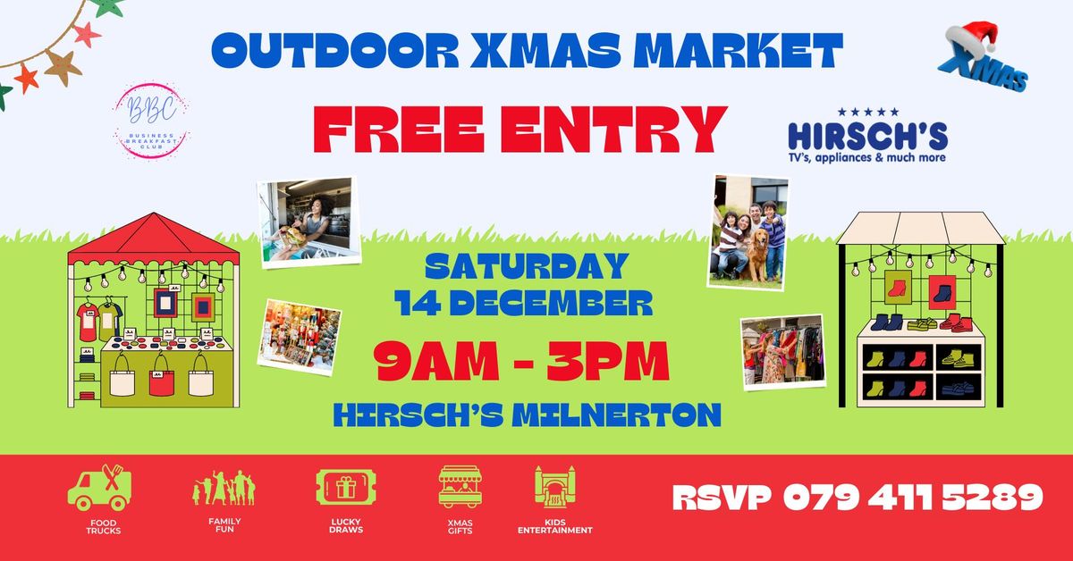 Outdoor Christmas Market at Hirsch's Milnerton 