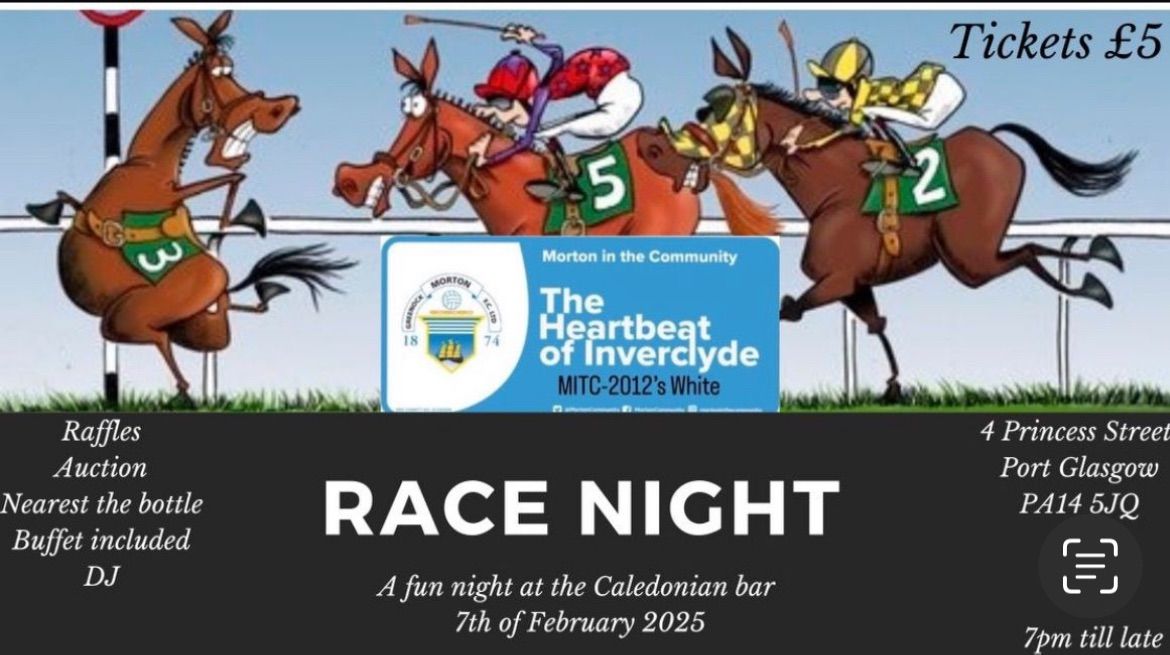 Race Night for Blackpool Trip