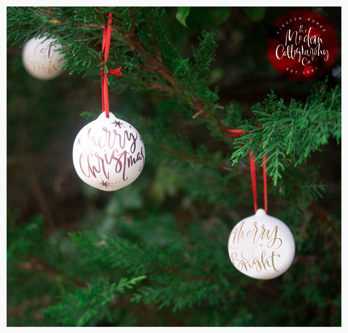 East Midlands: Personalising Baubles for the festive season