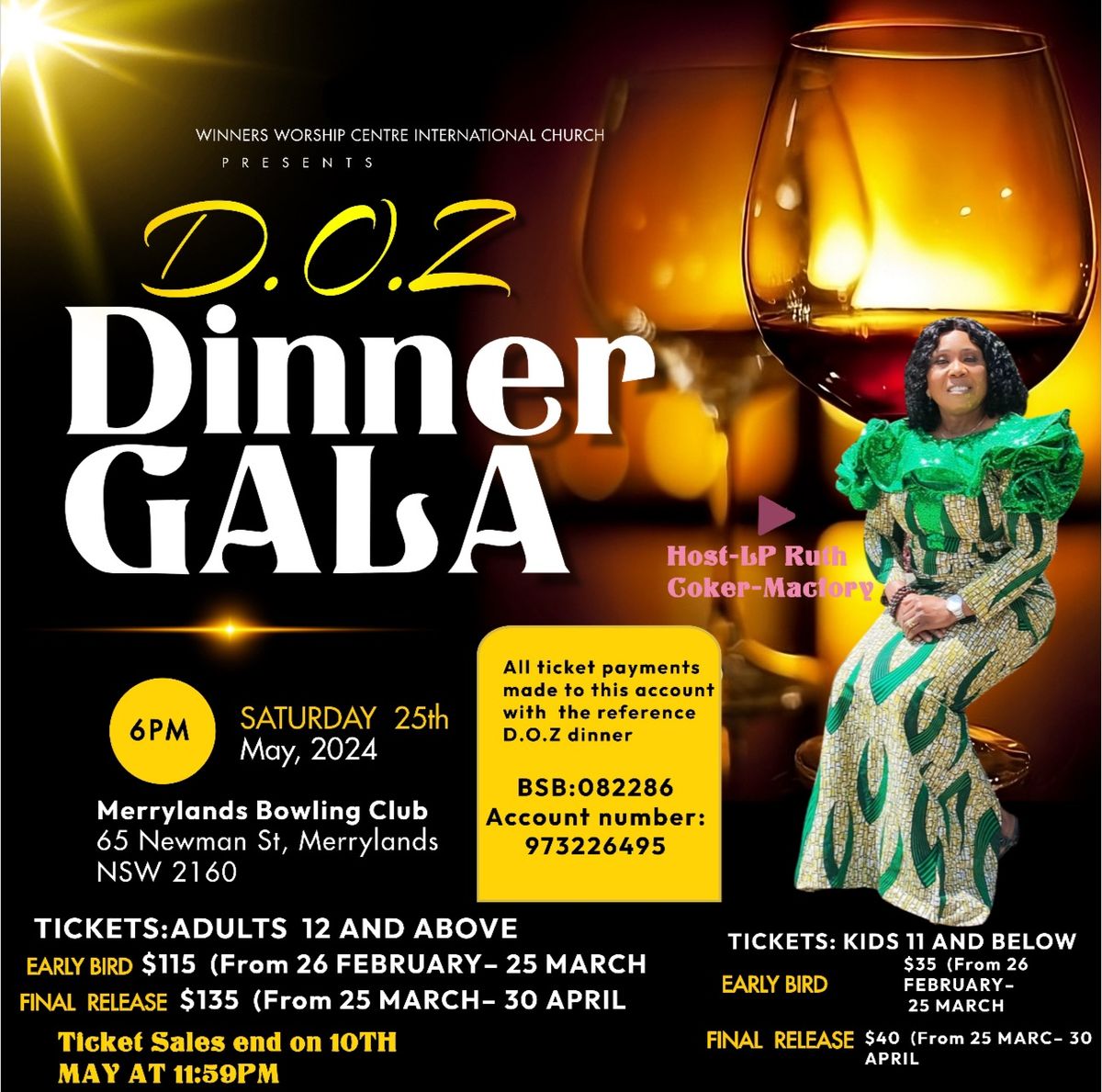 Daughters of Zion Dinner Gala 