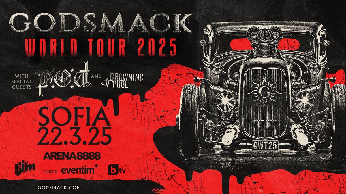 Godsmack with Special Guests P.O.D & Drowning Pool! 