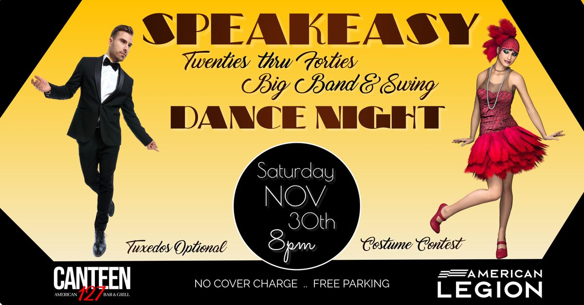 Speakeasy 20s-40s Dance Night