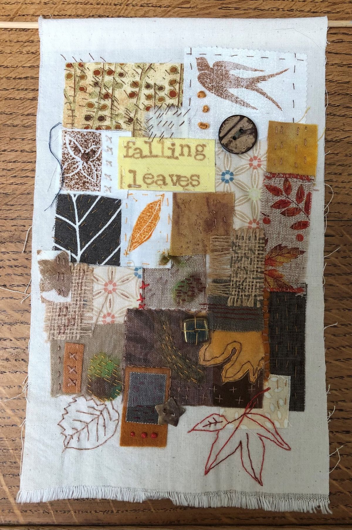 Autumn Boro Stitch Workshop