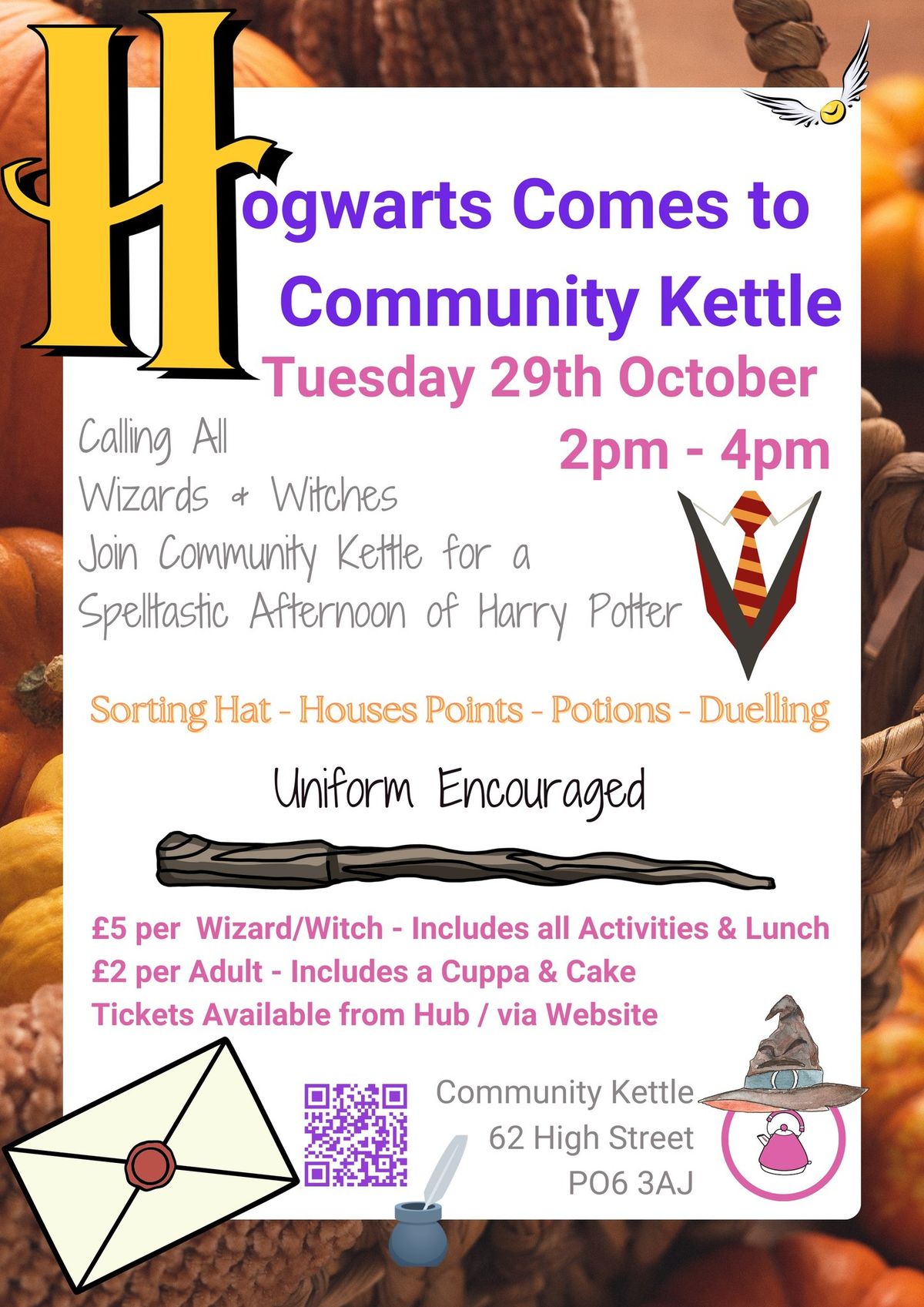 Hogwarts comes to Community Kettle