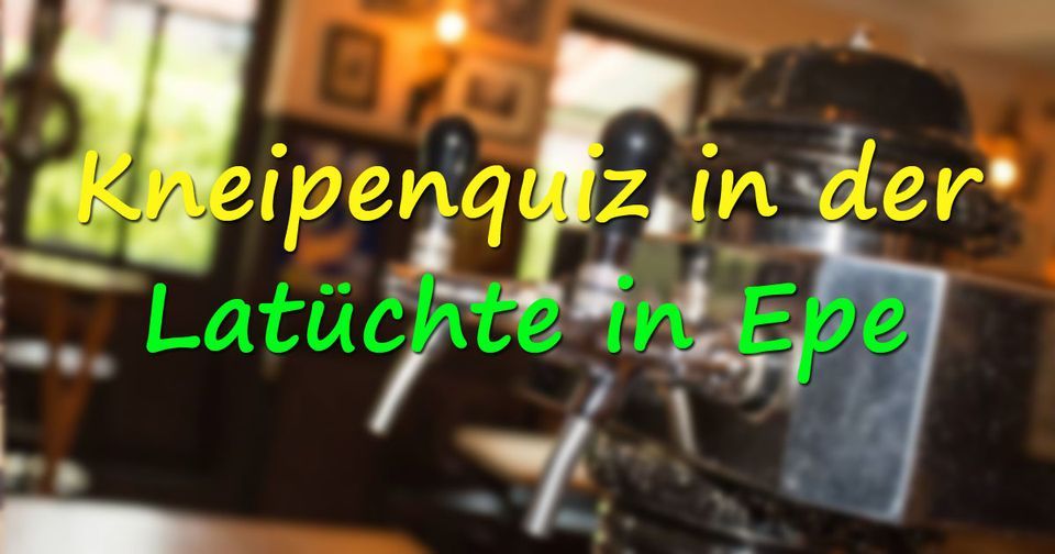 Kneipenquiz in Epe