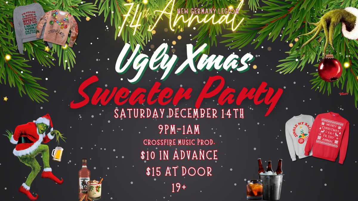 74th Annual Ugly Xmas Sweater Dance 