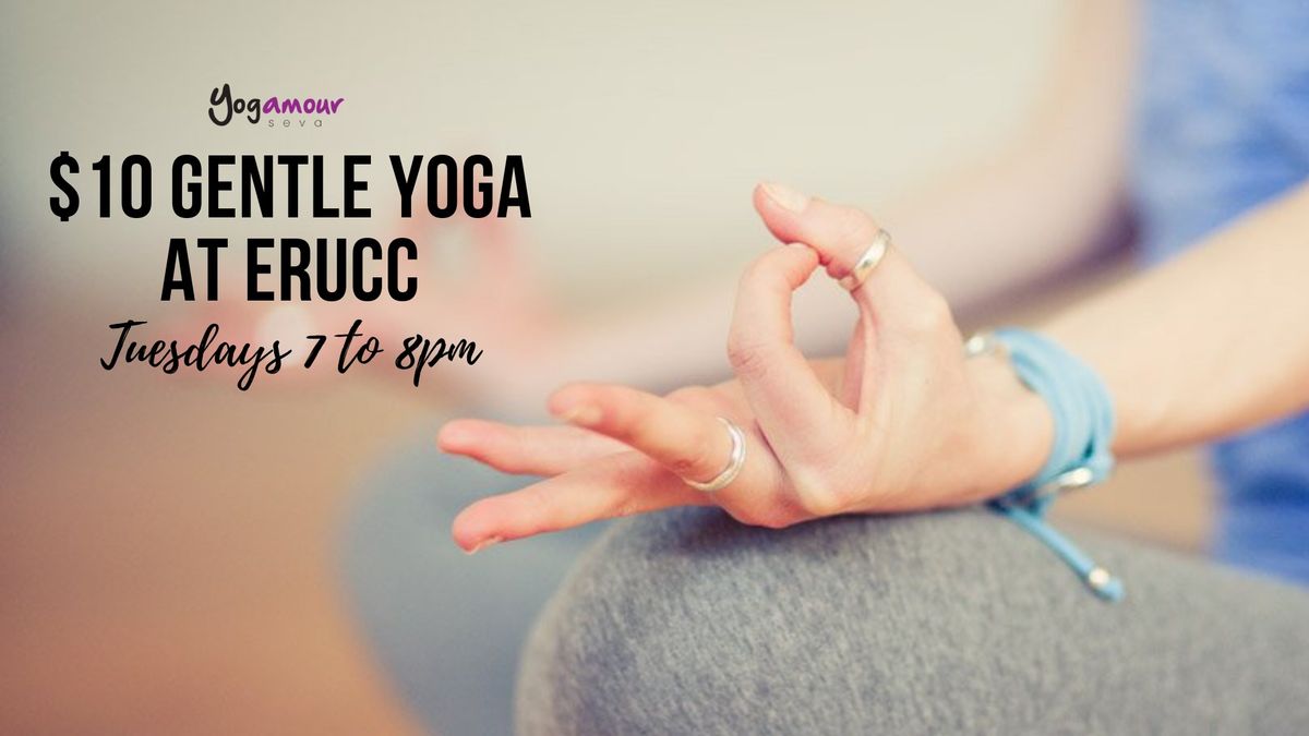 YOGAMOUR $10 Gentle Yoga at ERUCC