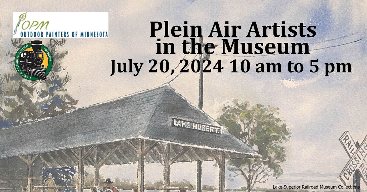 Plein Air Artists at the Museum