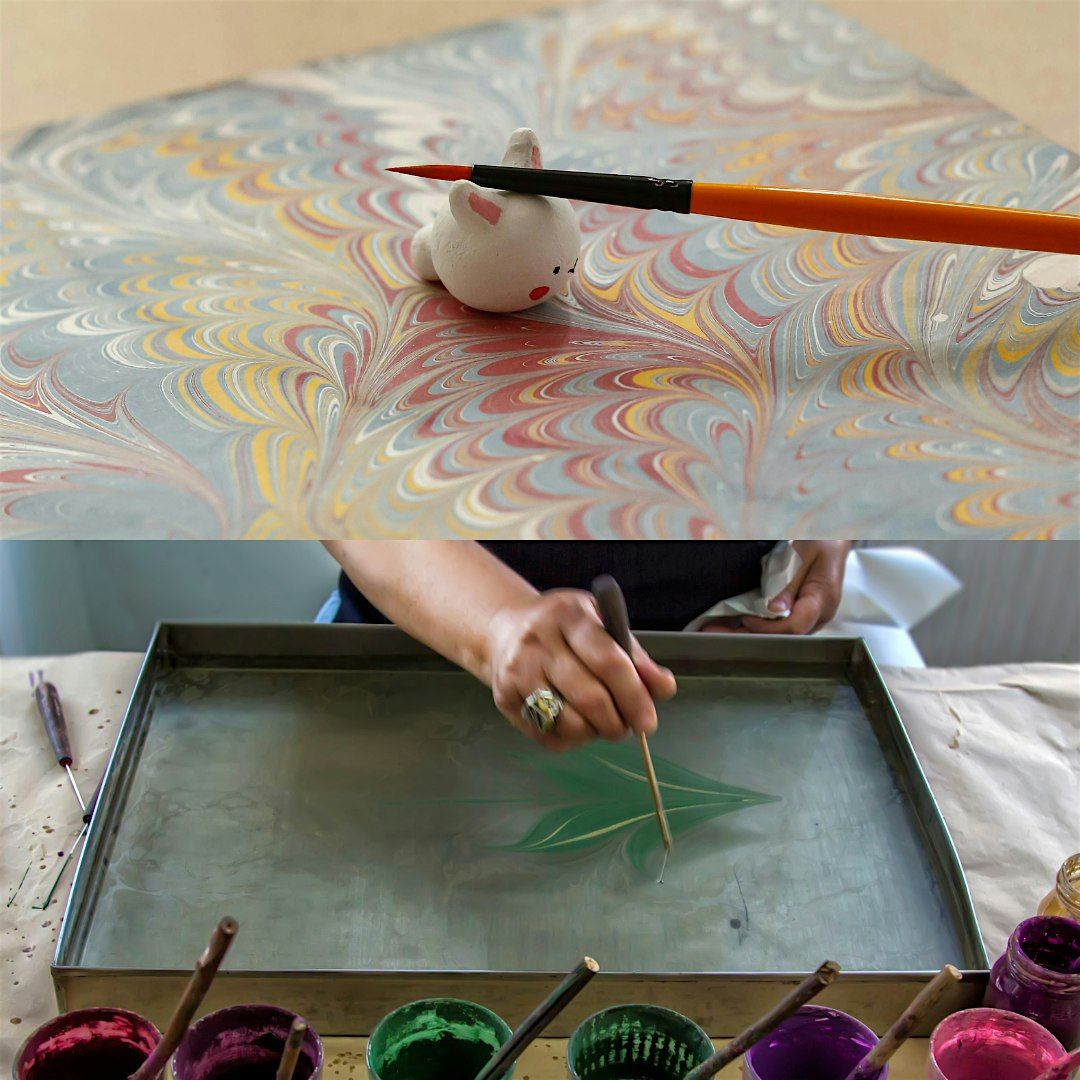 Make your own Marbled Paper - Community Craft