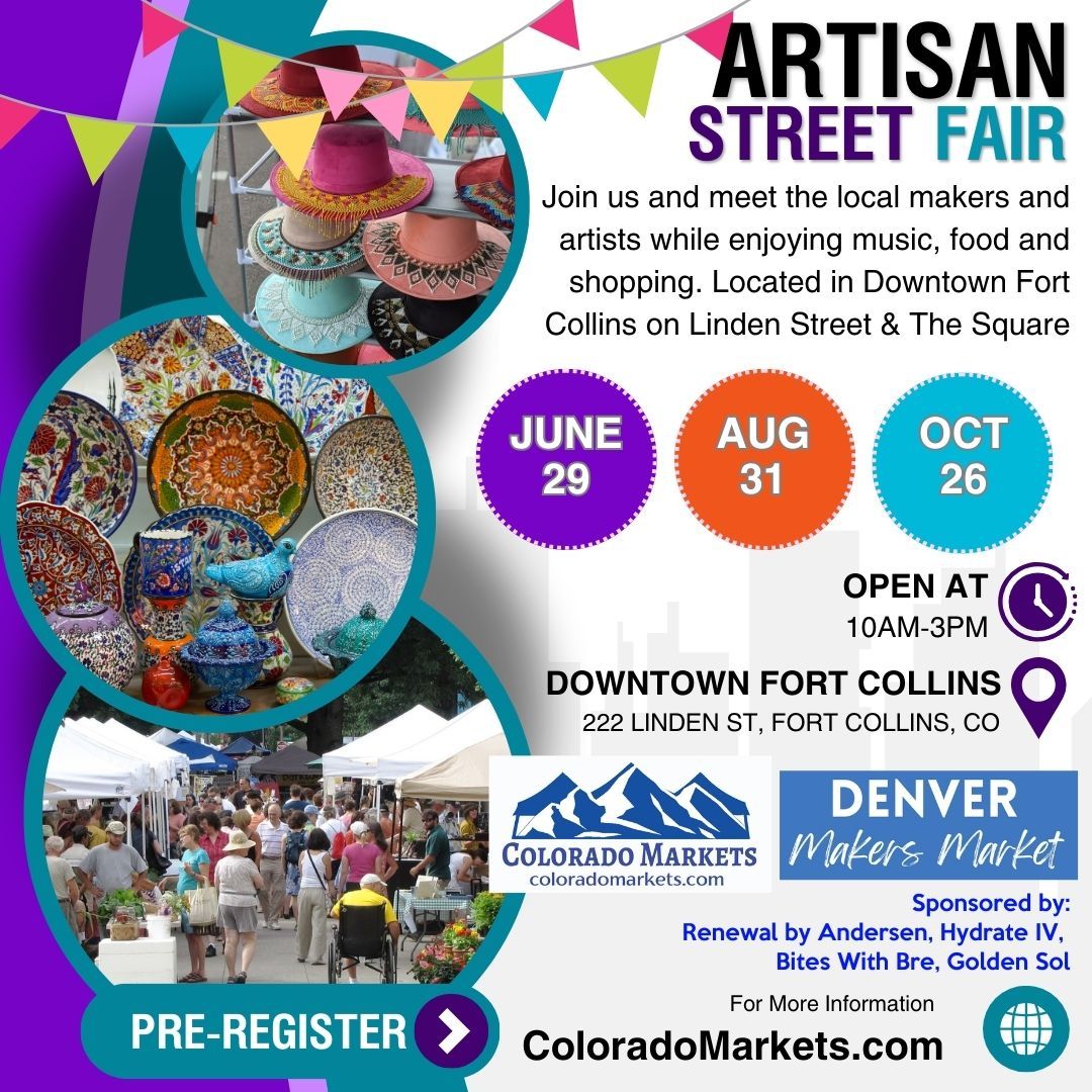 Artisan Street Fair by Denver Makers Market