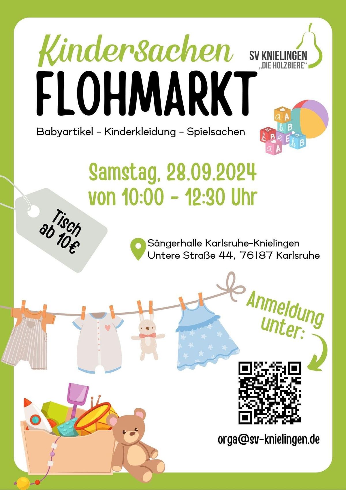 Kindersachen Flohmarkt