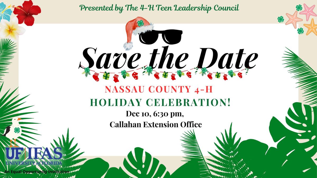 Nassau County 4-H Holiday Celebration! 