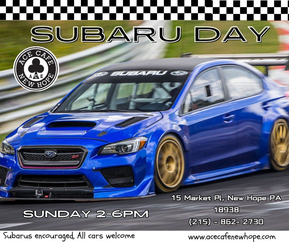 Subaru Day 2-6pm