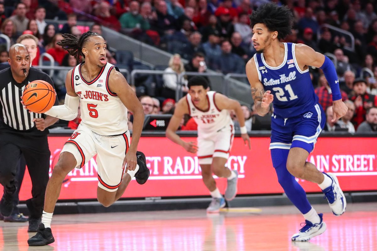 St. Johns Red Storm at Seton Hall Pirates Mens Basketball at Prudential Center