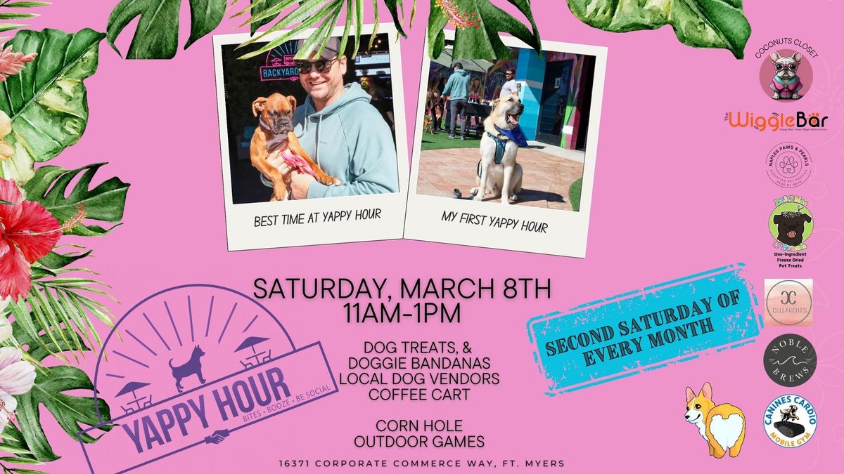 Monthly Yappy Hour