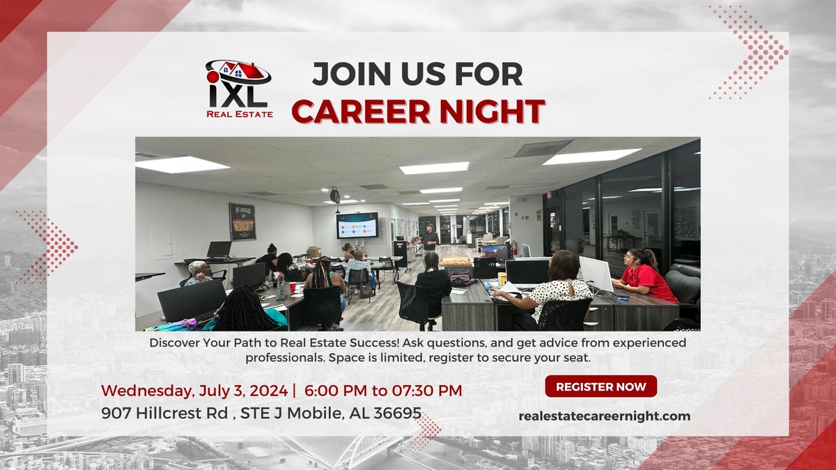 Real Estate Agent Career Night
