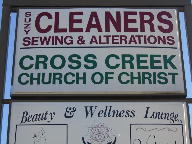 Cross Creek church of Christ Bible and Worship Service