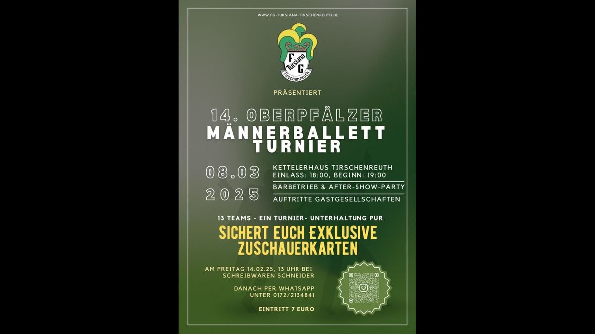 14. Oberpf\u00e4lzer M\u00e4nnerballett-Turnier