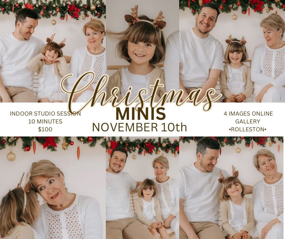 Christmas Mini Studio Sessions