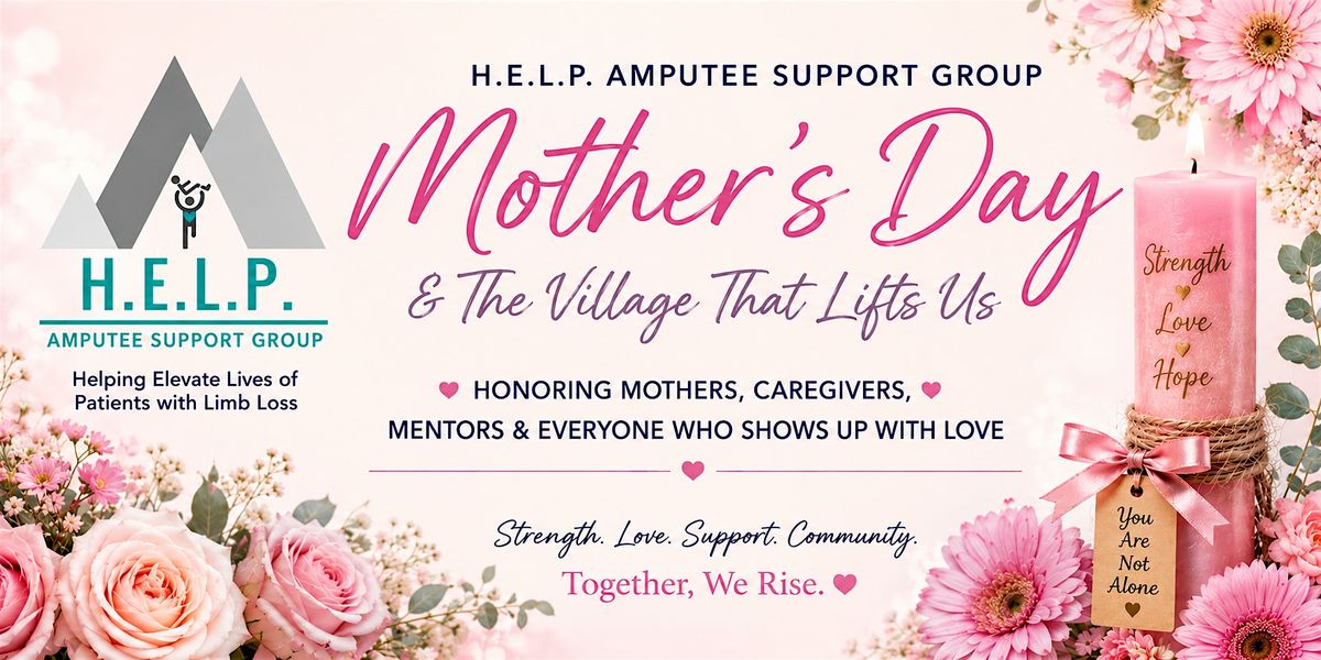 Life After Limb Loss: H.E.L.P. Support Group @ Memorial Hermann Southwest