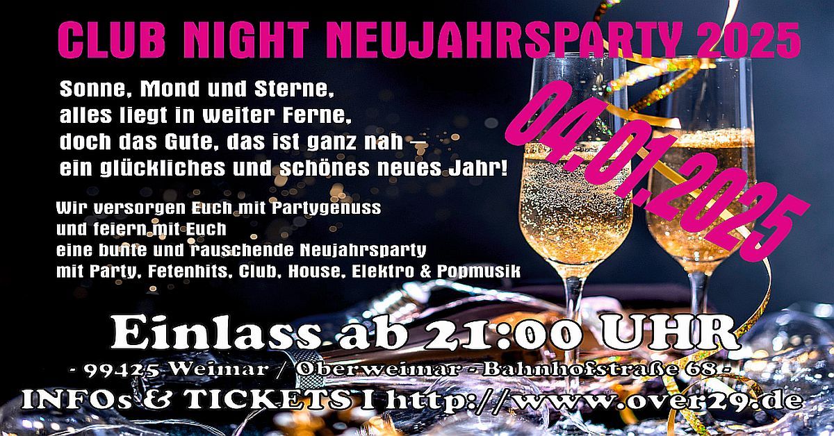 CLUB NIGHT NEUJAHRSPARTY 2025