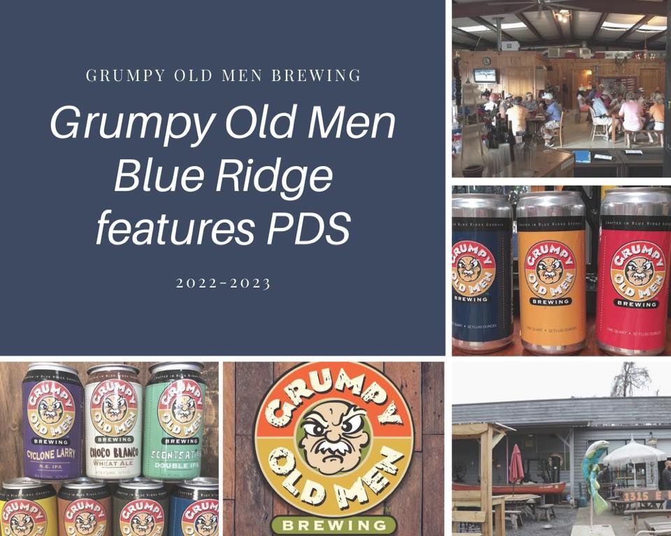 Grumpy Old Men Brewery Blue Ridge features PDS