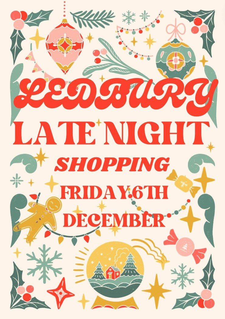 Ledbury Late Night Christmas Shopping