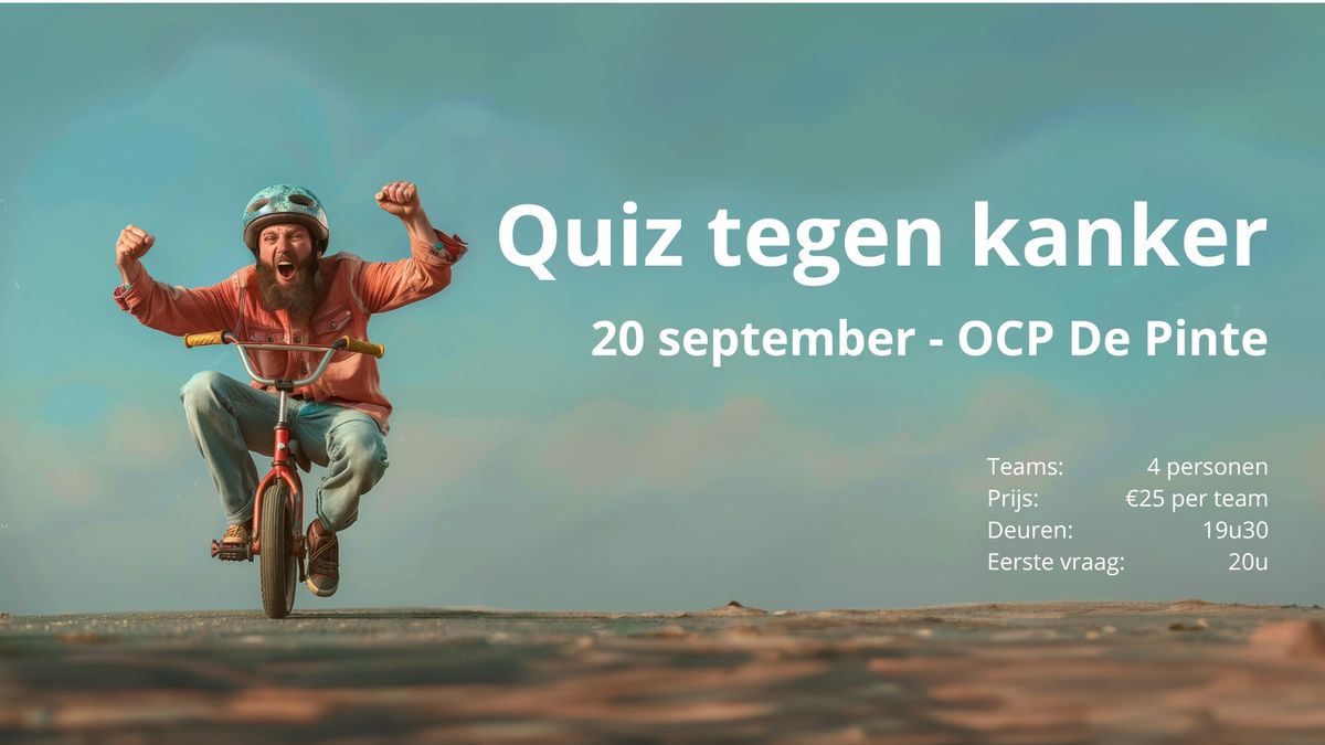 [VOLZET] Quiz Tegen Kanker - 2024