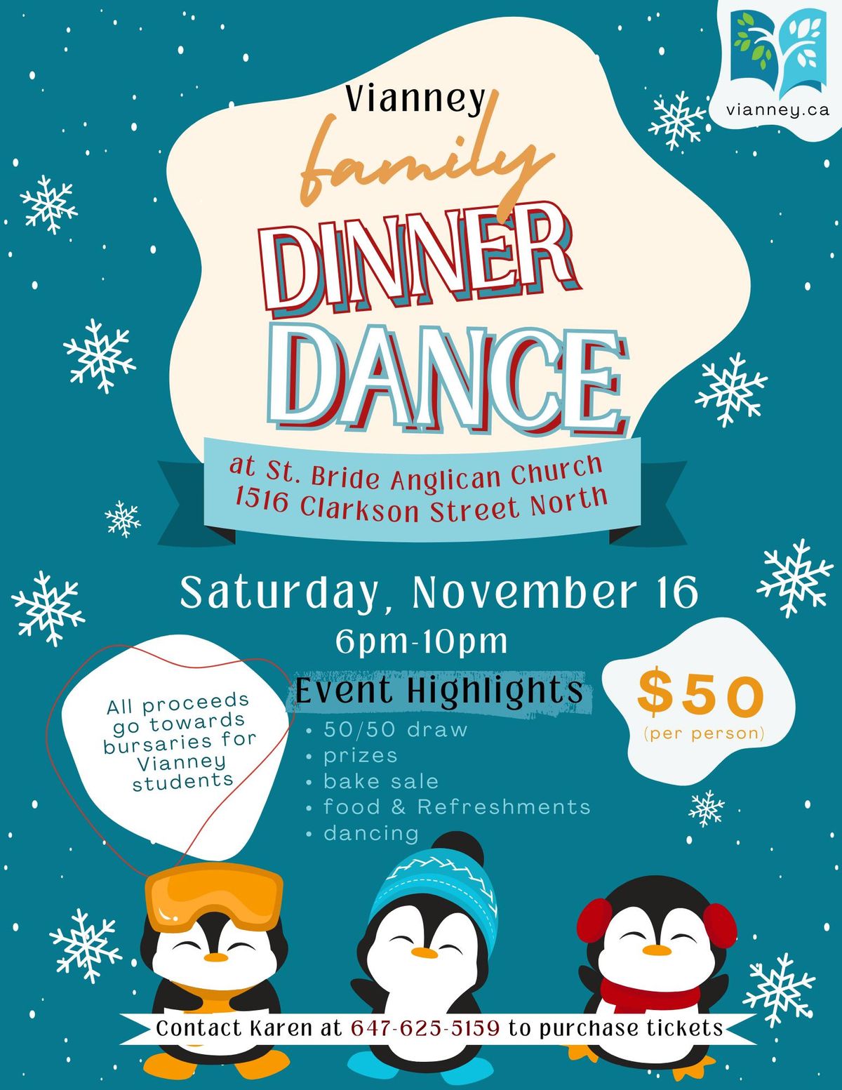 Vianney Dinner Dance Fundraiser