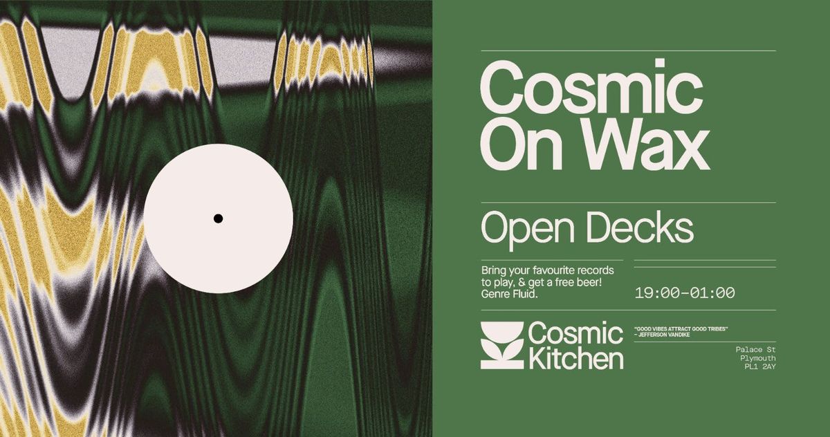 Cosmic Sessions\/Cosmic on Wax