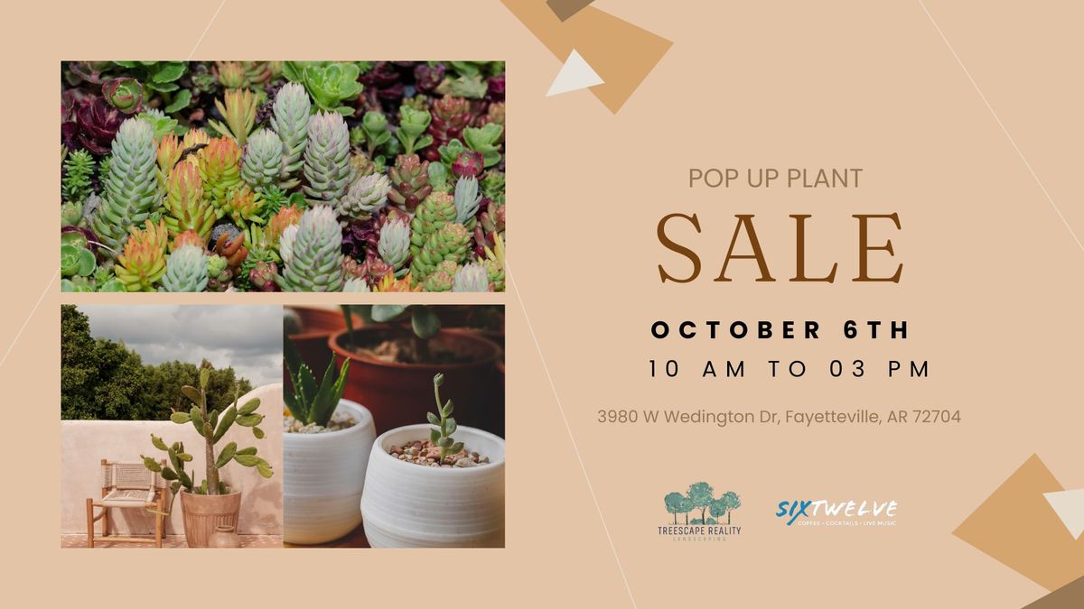 Treescape Reality Landscaping Pop Up Plant Sale