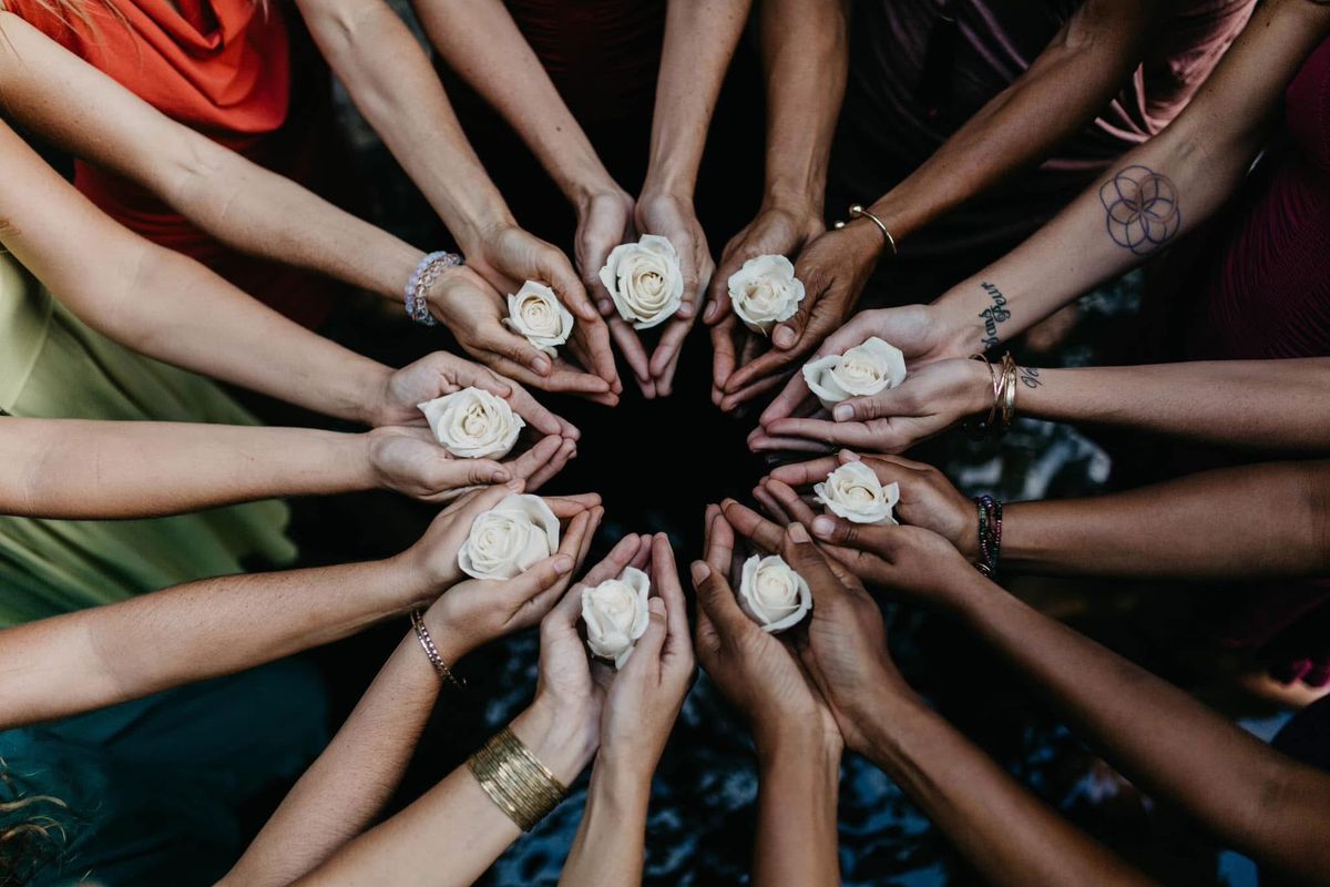 Woman\u2019s healing circle