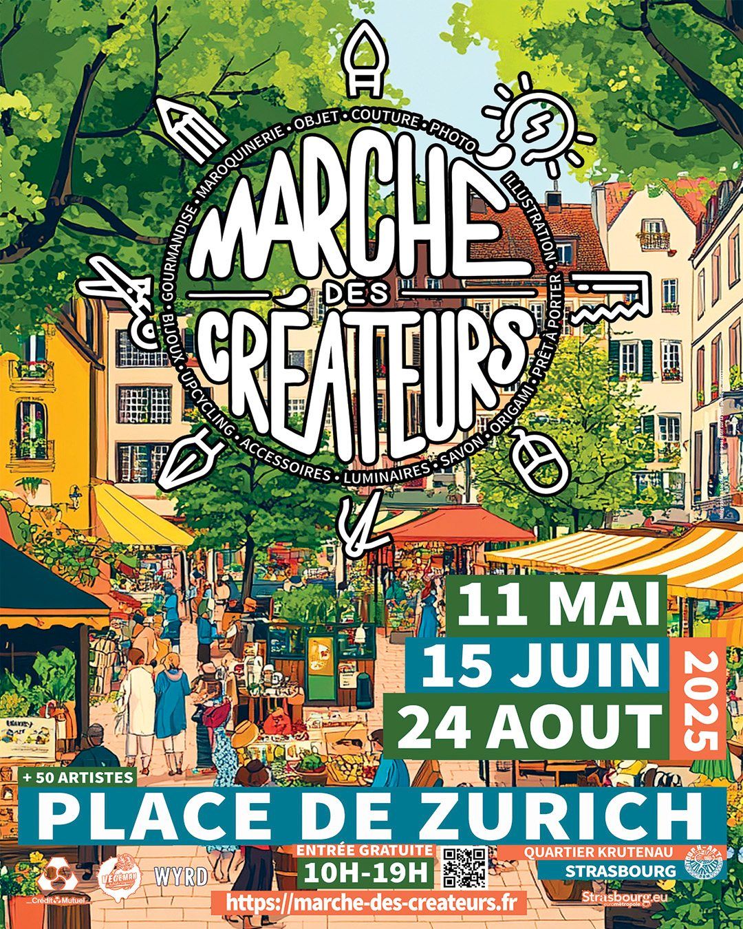 11.05.025 - March\u00e9 des Cr\u00e9ateurs par Touch-Arts - Place de Zurich \u00e0 strasbourg