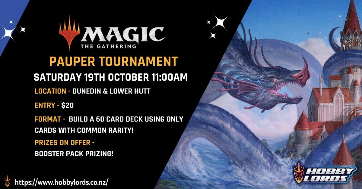 Magic the Gathering - Pauper Tournament!