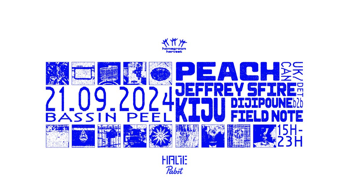 Homegrown Day Rave with Peach, Jeffrey Sfire, Kiju, Dijipoune & Field Note