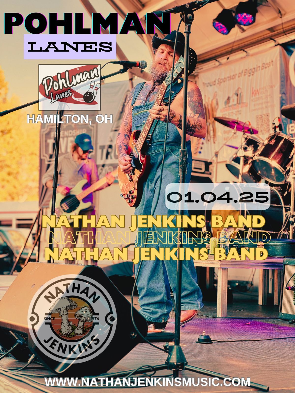 Pohlman Lanes presents The Nathan Jenkins Band 