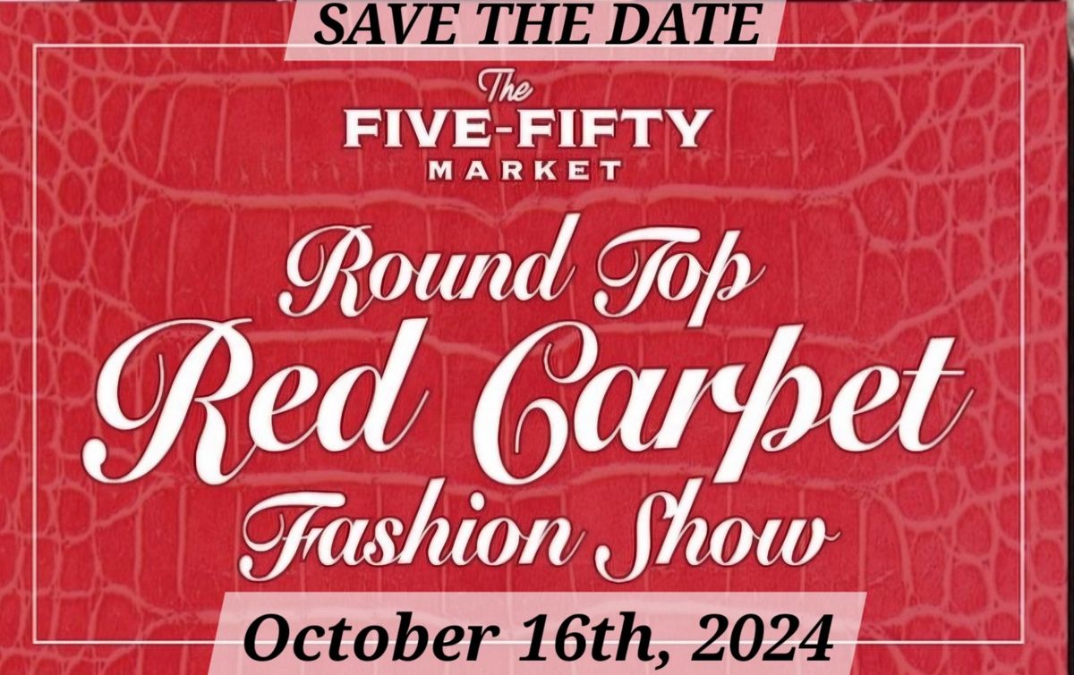 Round Top Red Carpet Fashion Show