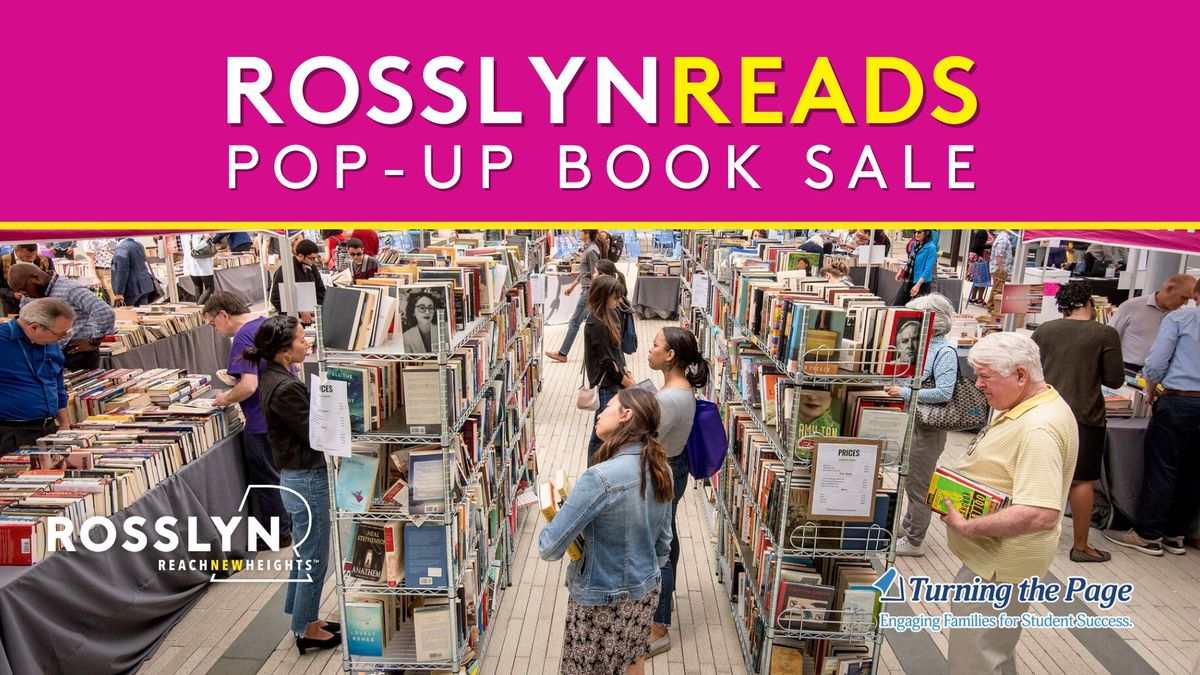 Rosslyn Reads Pop-Up Sale 