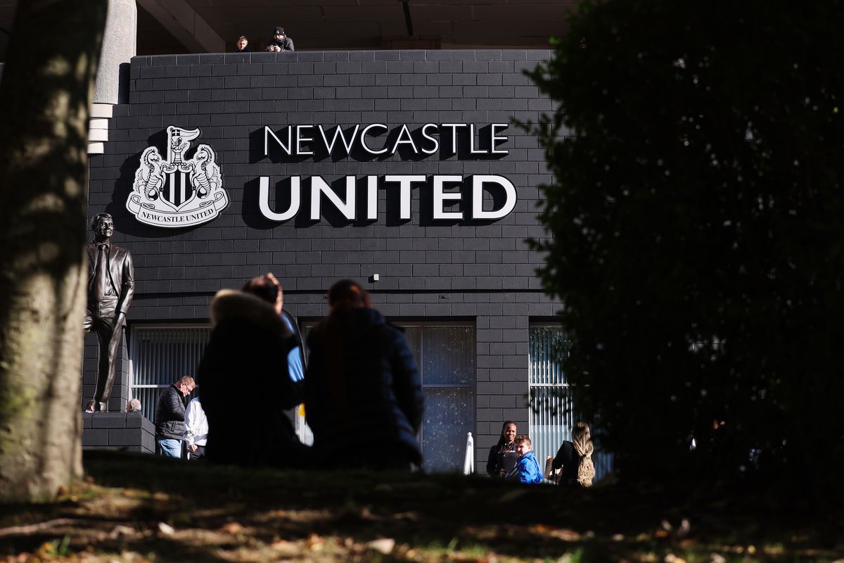 Newcastle United FC vs Manchester United FC at St James Park