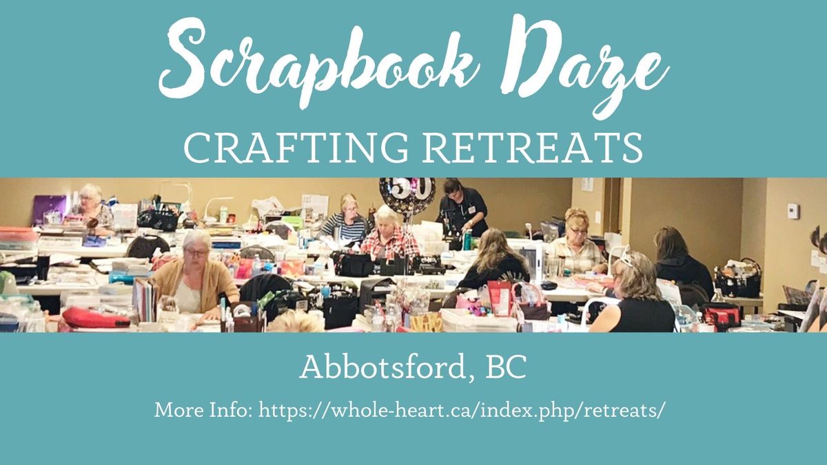 Scrapbook Daze August 2025 Retreat