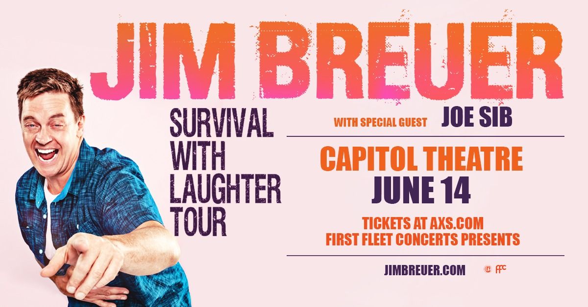 Jim Breuer: Survival with Laughter with Joe Sib at Capitol Theatre