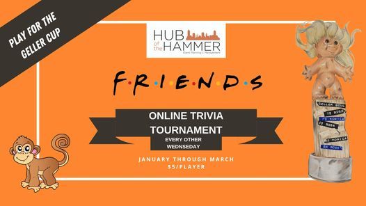 Friends Trivia Geller Cup Tournament - Online
