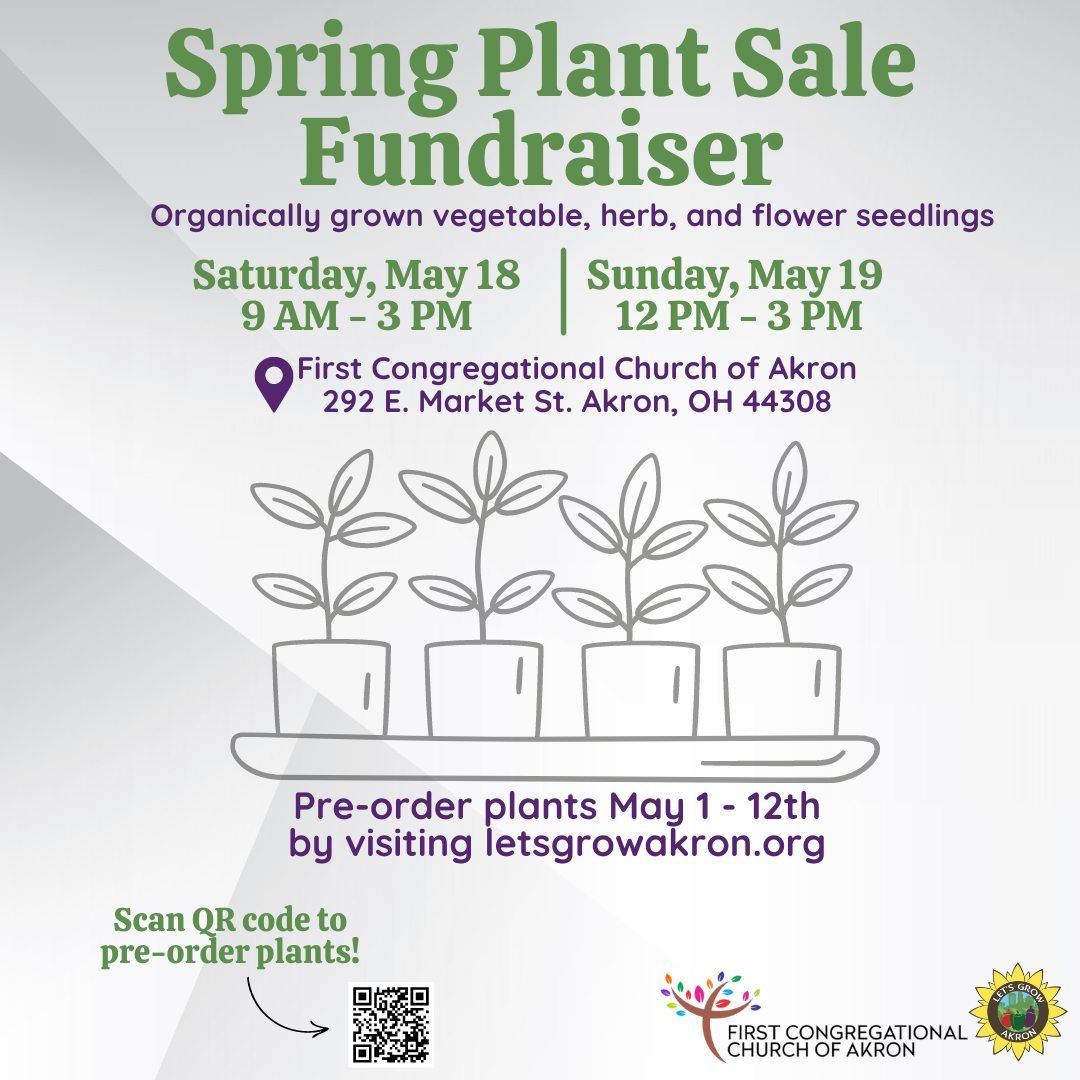 Spring Plant Sale Fundraiser 