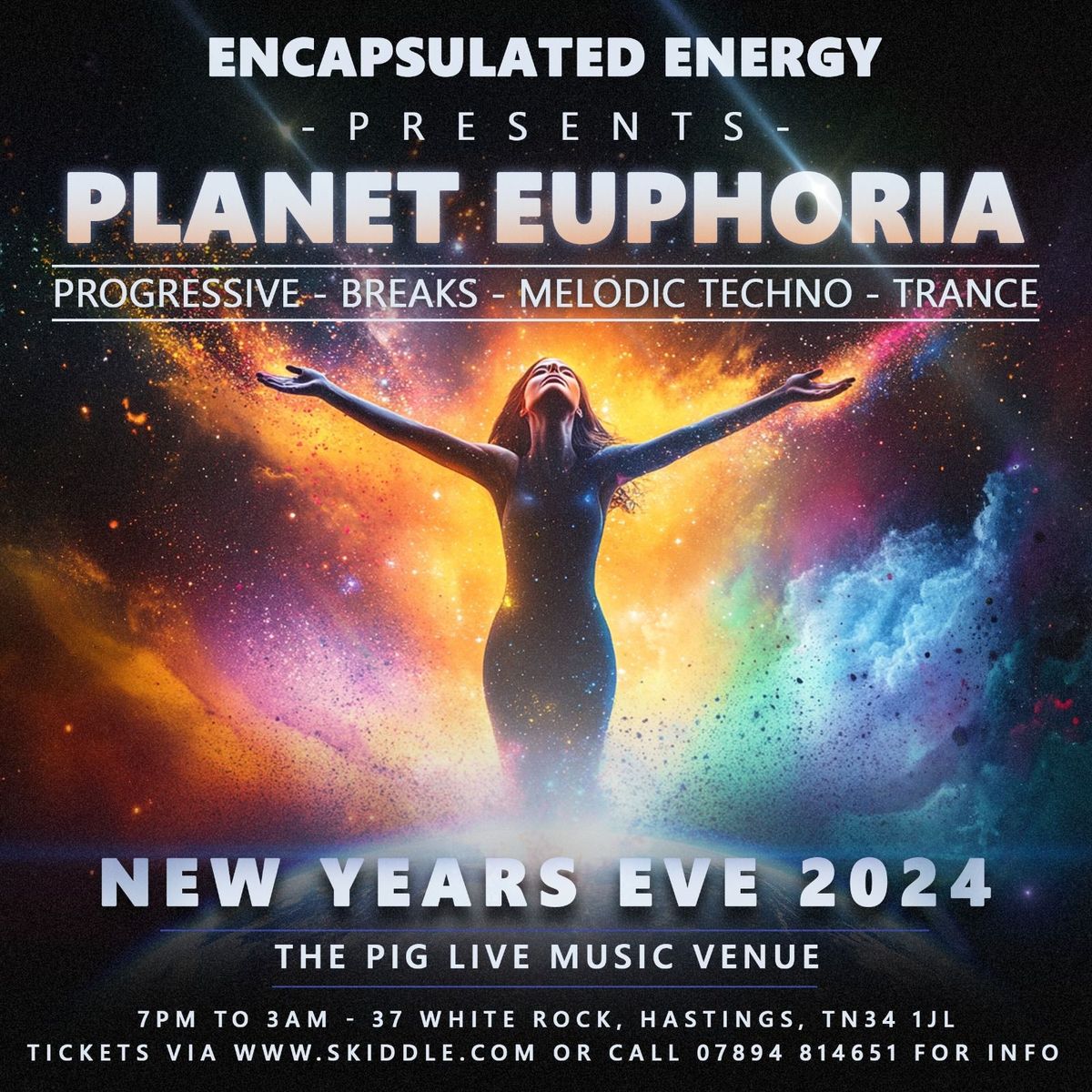 Encapsulated Energy Presents PLANET EUPHORIA NEW YEARS EVE